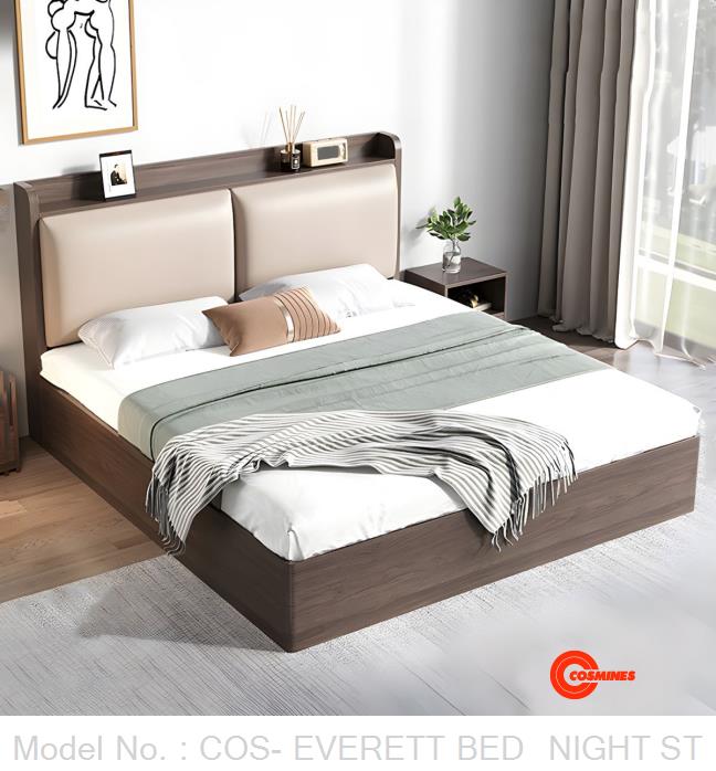 COS- EVERETT BED  NIGHT STAND